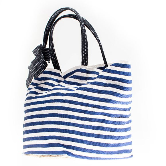 GREVI WHITE & BLUE BAG | WOMENS - Picture 4 of 5